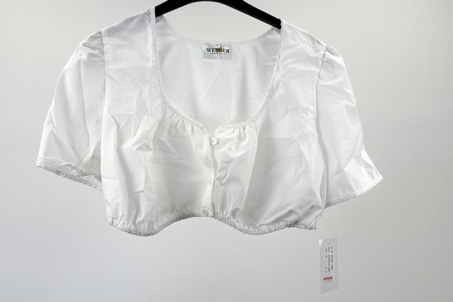 Damen Dirndlbluse Wenger, Gr. 48